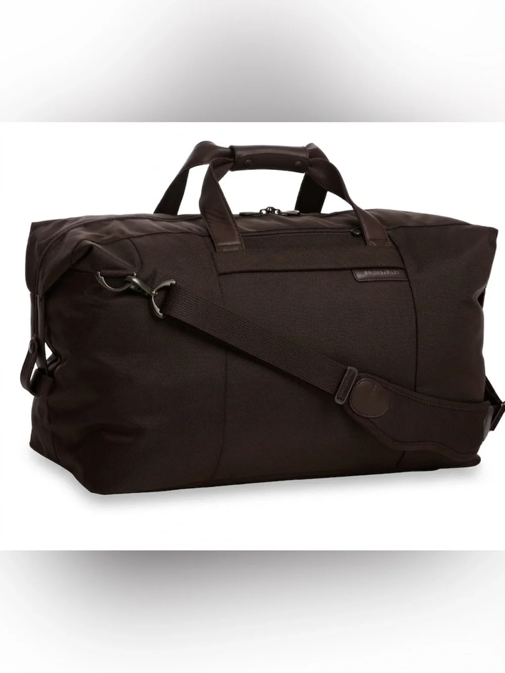Briggs & Riley Baseline Extra Large Men’s Brown Weekender Duffel Bag